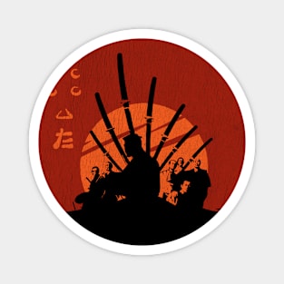 Vintage Seven Samurai Magnet